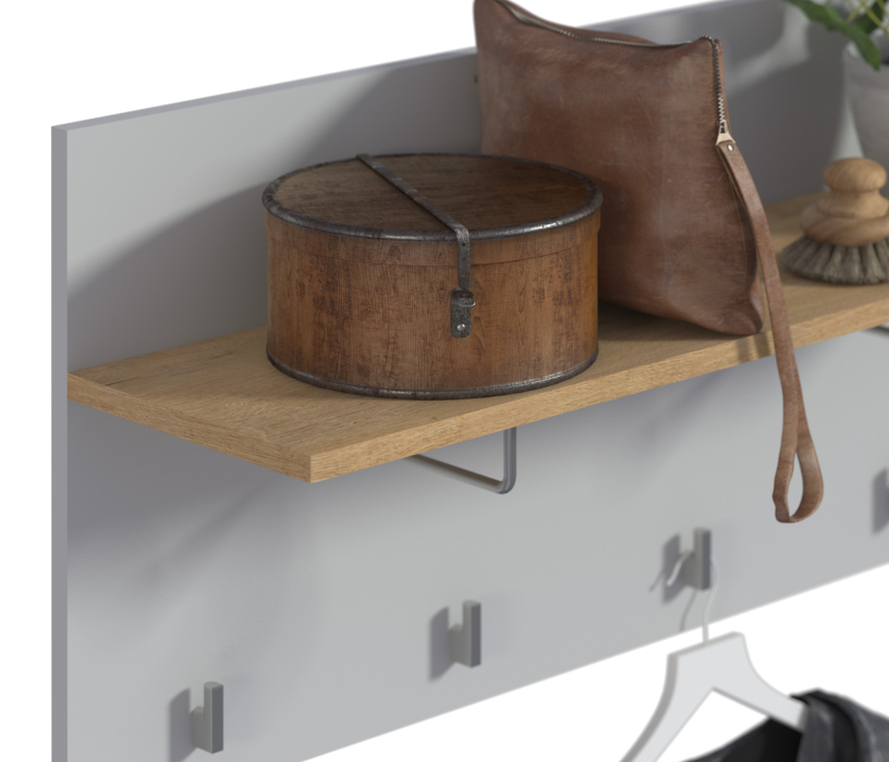 Прихожие, Мелисса набор для прихожей обувница и 2 вешалки