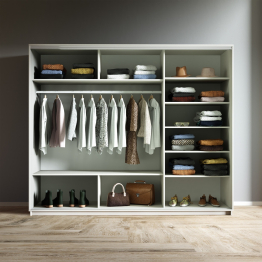 Шкаф-купе Экспресс 3-х дверный Фотопечать Шары Стекла 210х60х220