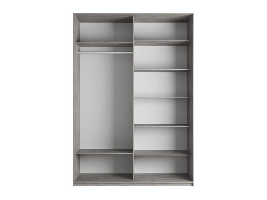 Шкафы-купе 2-х дверные, Шкаф Прайм дуо ДСП/ДСП 2300 x 1400 x 570