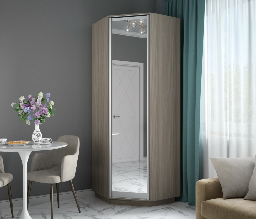 Для одежды, Шкаф распашной Угловой Экспресс, 90х90х240 см