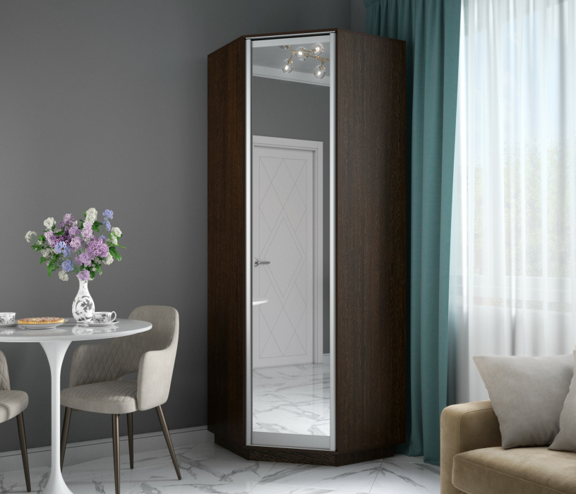 Для одежды, Шкаф распашной Угловой Экспресс, 90х90х240 см