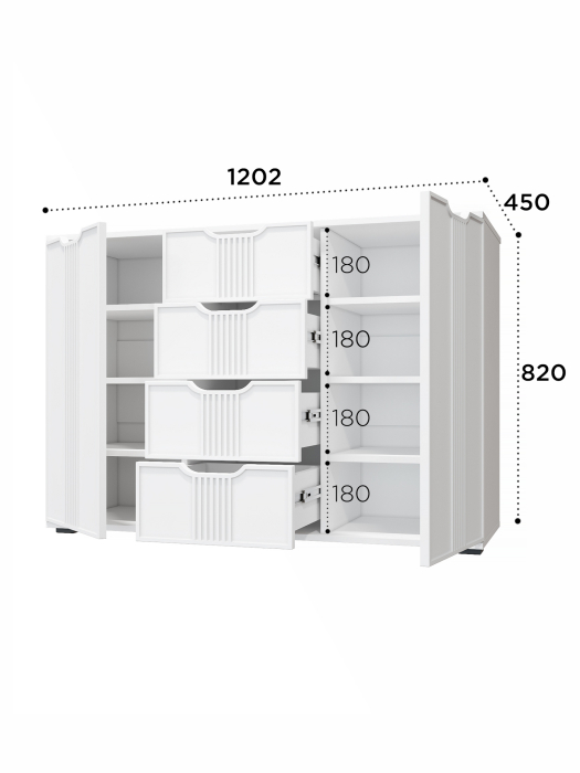 Комоды, Комод Эмилия ЭЛ-21