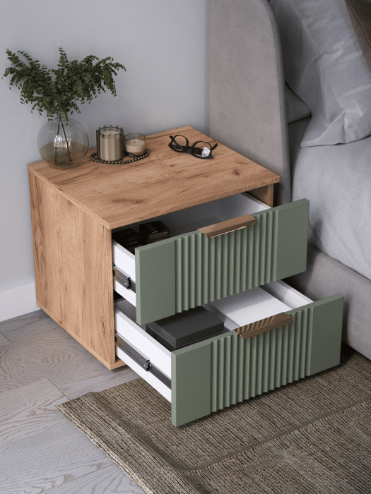 Прикроватные тумбы, Тумба прикроватная Ингрия Luxe 2