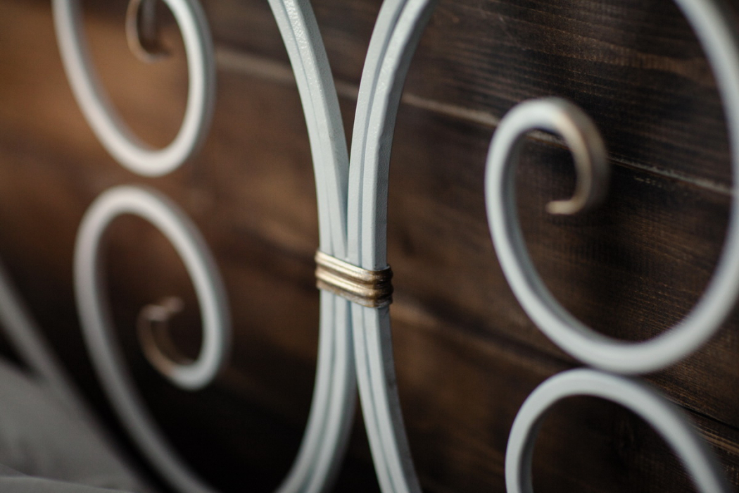 Кованые кровати, Кованая кровать Валенсия 1.6 с одной спинкой