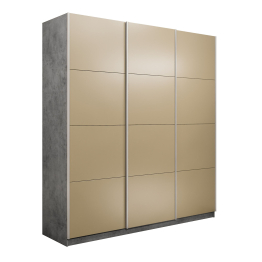 Шкаф-купе Прайм 3-х дверный Стекла фисташка/Доводчики 210х57х230