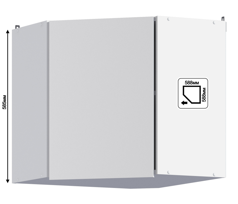 Леон, Леон шкаф навесной 1 дв 59х59 см