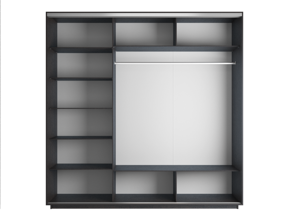 Шкафы-купе, Шкаф-купе Экспресс 1001, 180х60х220