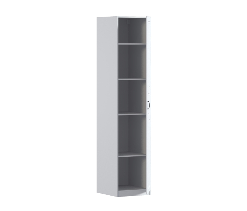 Для одежды, Шкаф однодверный Макс 500 мм, вариант №2 (ЛДСП/МДФ)