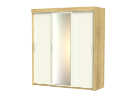 Шкафы-купе 3-х дверные, Шкаф-купе шк-20 3-х дверный с зеркалом