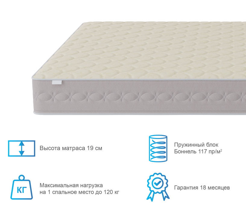 Пружинные матрасы, Матрас Столплит Корсика - Лорд 1400*1900