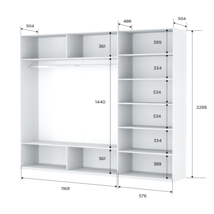 Шкафы-купе 3-х дверные, Шкаф-купе Прайм 3-х дверный Стекла фисташка/Доводчики 180х57х230
