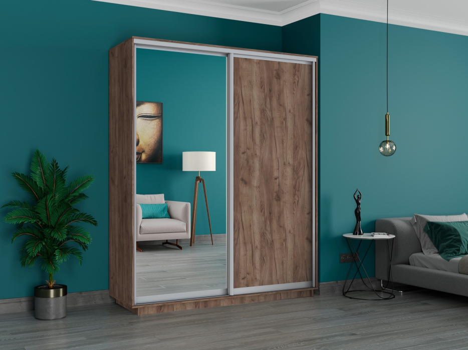 Шкафы-купе, Шкаф-купе Медиум Широкий, 180х45х240