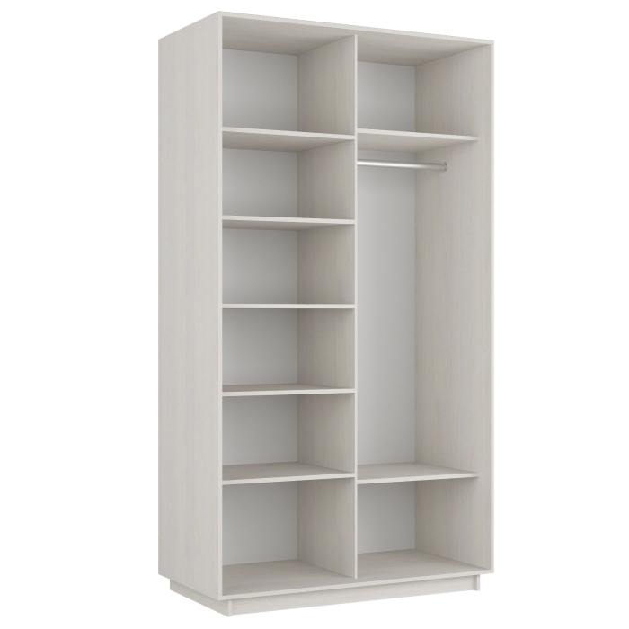 Шкафы-купе 2-х дверные, Шкаф-купе Экспресс 2-х дверный Фотопечать Квадрат Стекла 160х60х220