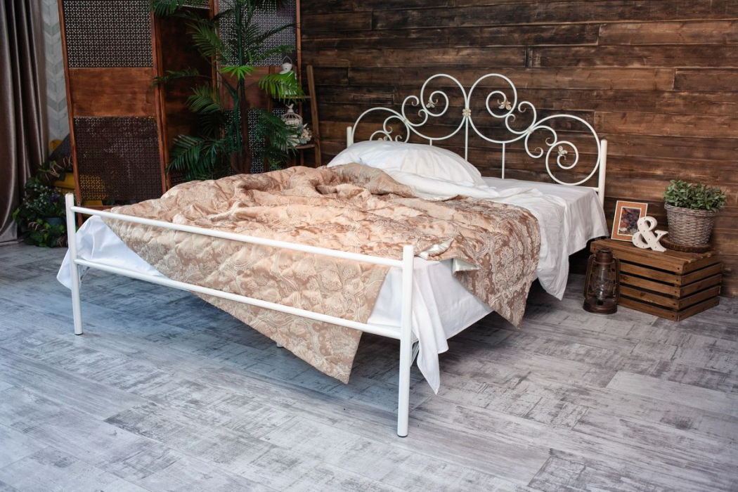 Кованые кровати, Кованая кровать Афина 1.6 с одной спинкой