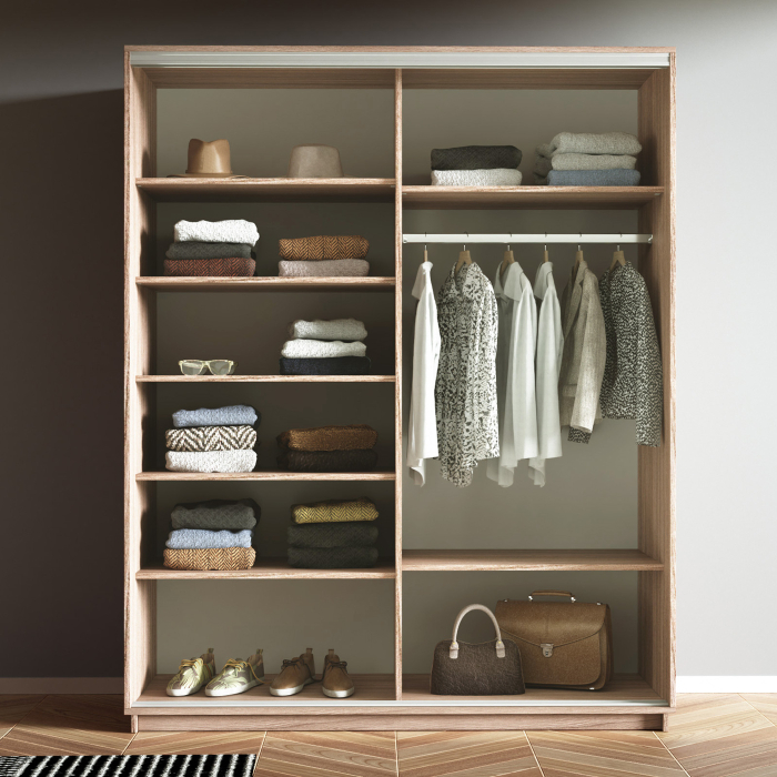 Шкафы-купе 2-х дверные, Шкаф-купе Экспресс 2-х дверный Фотопечать Калейдоскоп Стекла 120х60х220