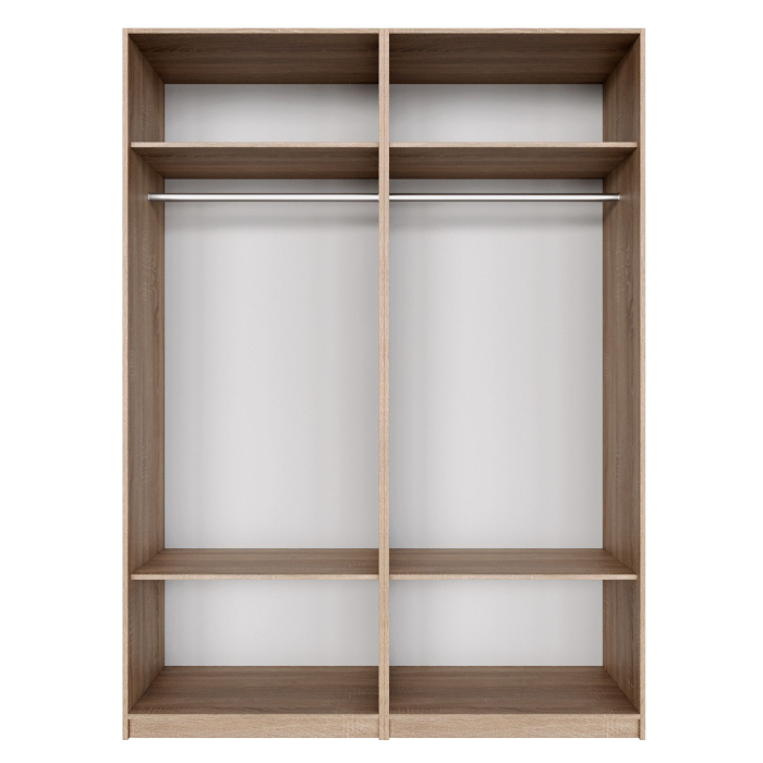 Шкафы распашные, Распашной шкаф Локер 800+800 (Гармошка с системой Push to Move/Правый)