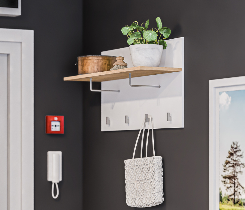 Прихожие, Мелисса набор для прихожей обувница и 2 вешалки