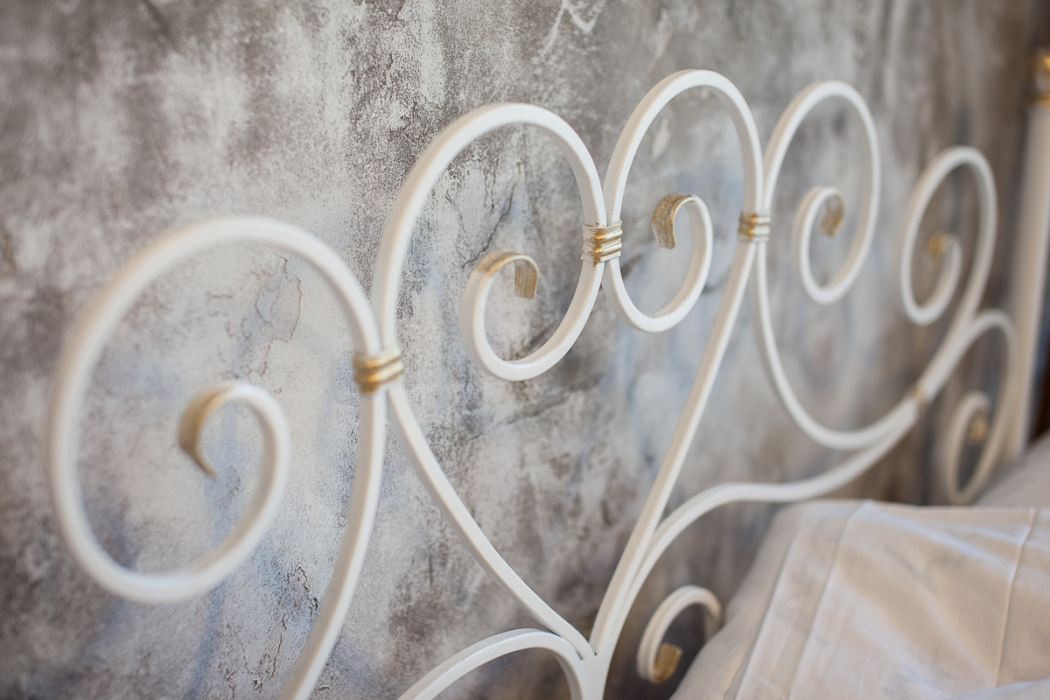 Кованые кровати, Кованая кровать Кармен 1.8 с двумя спинками