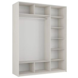 Шкаф-купе Прайм 3-х дверный Стекла фисташка/ДСП/Доводчики 210х57х230