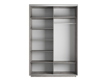 Шкаф-купе Экспресс 2-х дверный Фотопечать Ленты Стекла 120х60х220