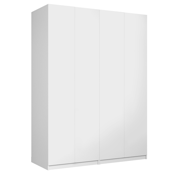 Шкафы распашные, Шкаф распашной Е1 Локер 162х52.5х220 см,с двумя комплектами полок и модулем