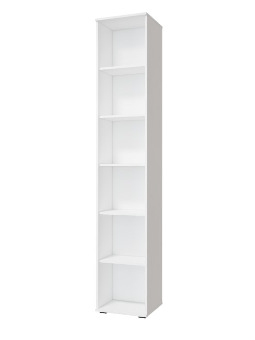 Шкафы одностворчатые, Шкаф-пенал Эмилия ЭЛ-12К с зеркалом