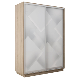 Шкаф-купе Экспресс 2-х дверный Фотопечать Квадрат Стекла 120х45х220