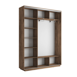 Шкаф-купе Экспресс 3-х дверный Фотопечать Шары Стекла 210х45х240