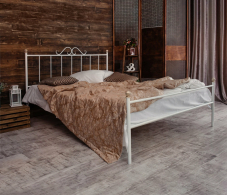 Кованые кровати, Кованая кровать Оливия 1.6 с одной спинкой