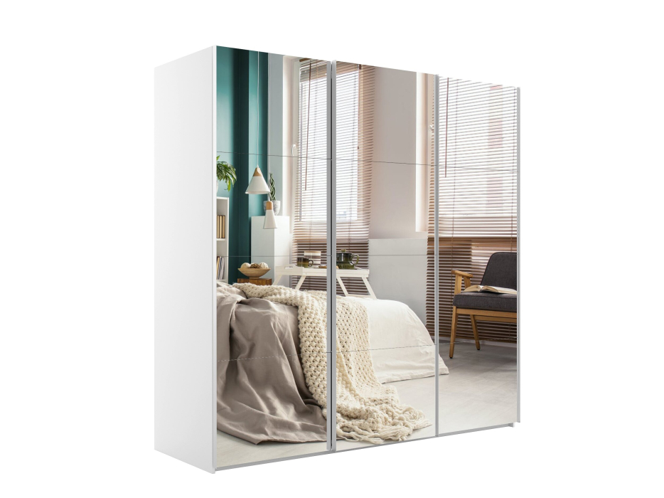 Шкафы-купе 3-х дверные, Шкаф-купе Эста Зеркало+Зеркало+Зеркало 300х66х240