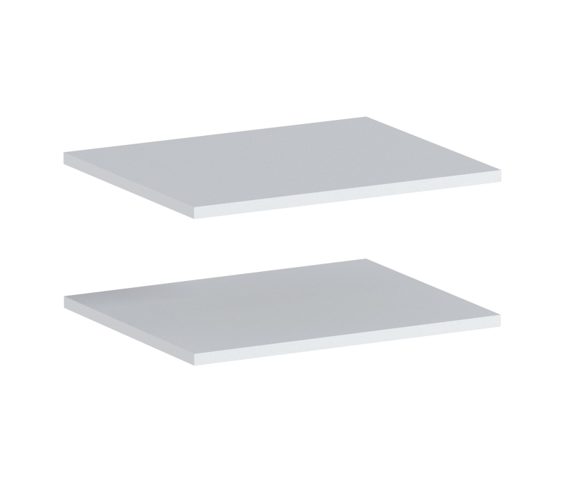 ГАРДЕРОБНЫЕ МАКС, Макс СБ-3450 Полки 500 Белый (2шт) (опция)