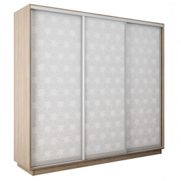 Шкаф-купе Экспресс 3-х дверный Фотопечать Калейдоскоп Стекла 210х60х220