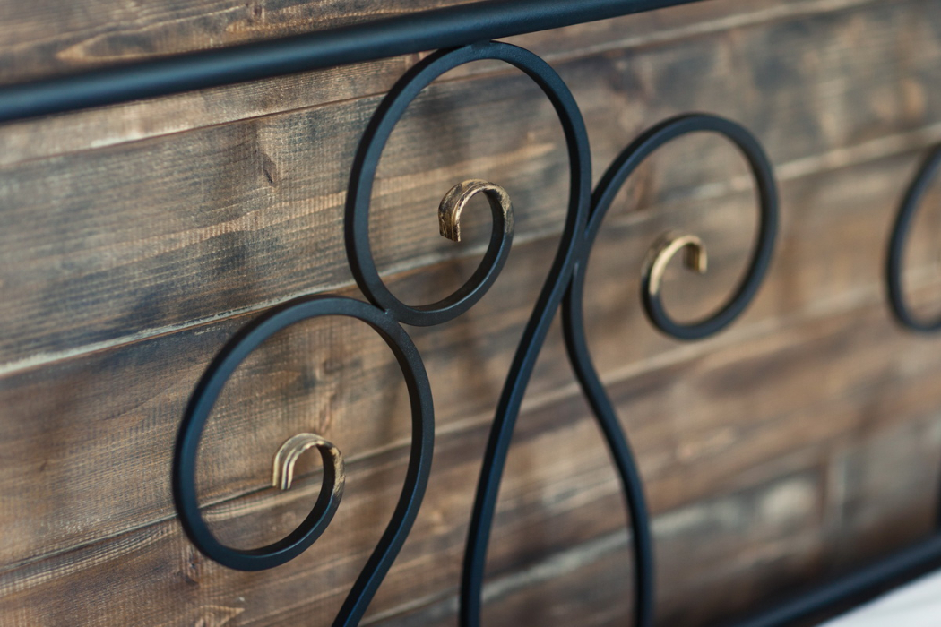 Кованые кровати, Кованая кровать Лацио 1.6 с одной спинкой