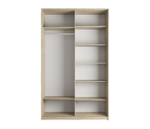 Шкаф Прайм дуо Зеркало+зеркало 2300 х 1400 х 570