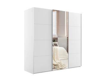 Шкаф-купе Эста ДСП+Зеркало+ДСП 240х66х240