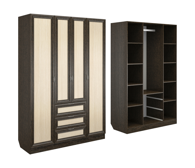 Шкафы распашные, Шкаф ШК-4/6