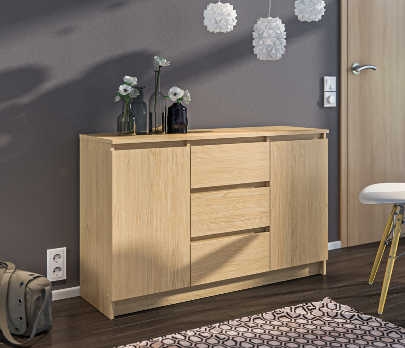 Комоды, Комод Леон СБ-3290 Дуб Винченца