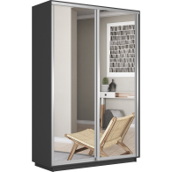 Шкафы-купе, Шкаф-купе Экспресс Экспенс дуо 2400 x 1400 x 600