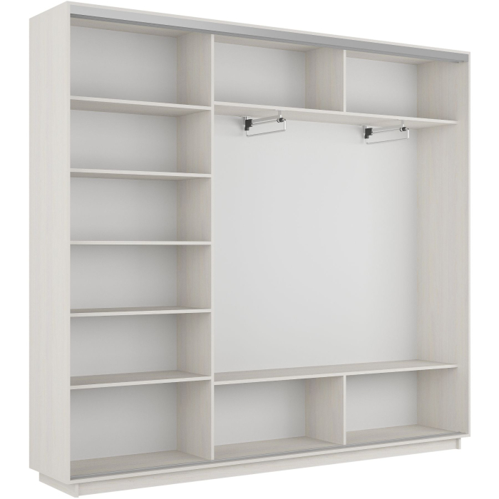 Шкафы-купе 3-х дверные, Шкаф-купе Экспресс Экспенс трио 2200 x 2400 x 450