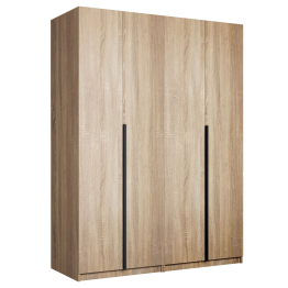 Распашной шкаф Локер 800+800 (Гармошка) с ящиками и полками справа