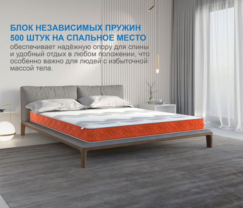 Другие размеры, Матрас Сити-Генуя в чехле Warmer 1200х1900