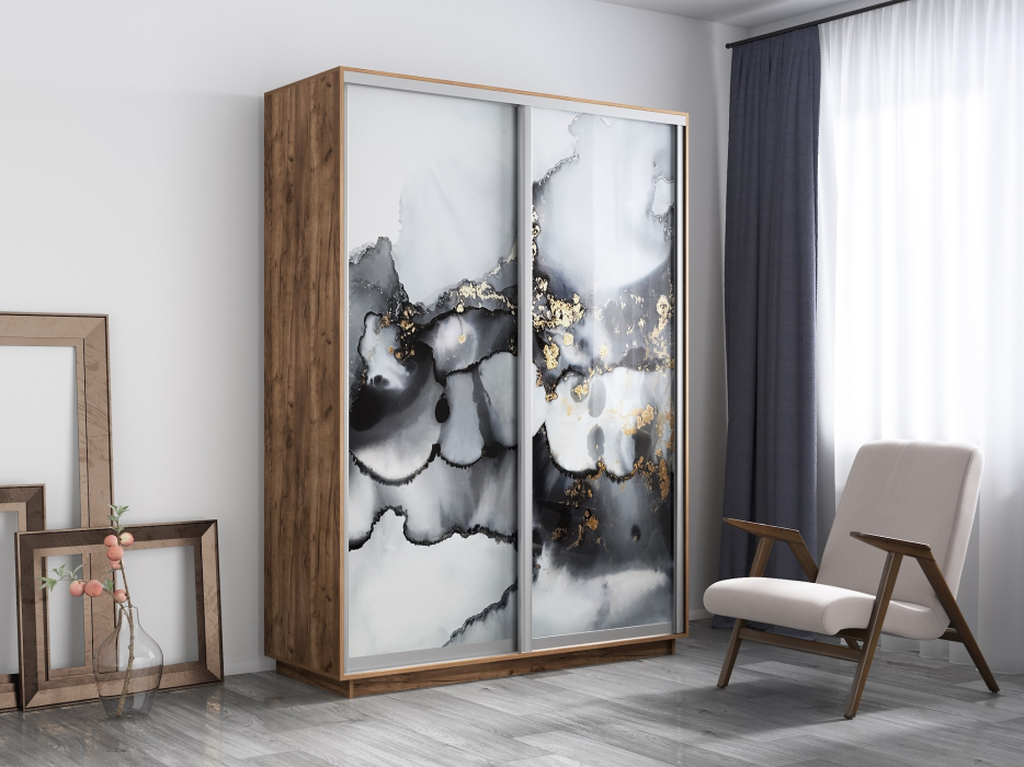 Шкафы-купе, Шкаф-купе Экспресс 1001, 120х60х220