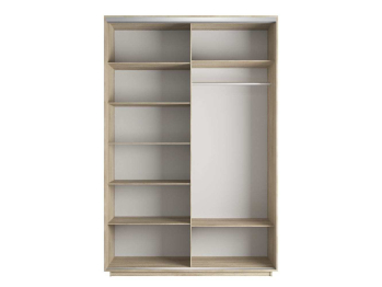 Шкаф-купе Экспресс 2-х дверный Фотопечать Ленты Стекла 140х60х220