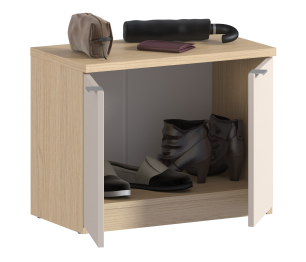 Тумба Афина СБ-3315 Дуб Винченца/Кашемир серый