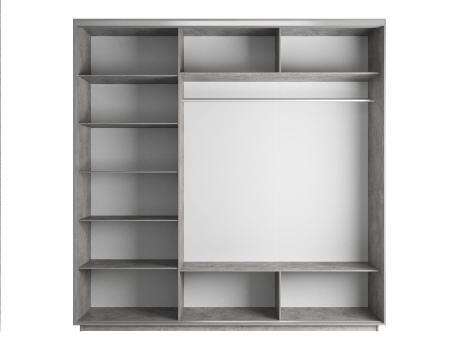 Шкафы-купе 3-х дверные, Шкаф-купе Экспресс 3-х дверный Фотопечать Ленты Стекла 180х60х220