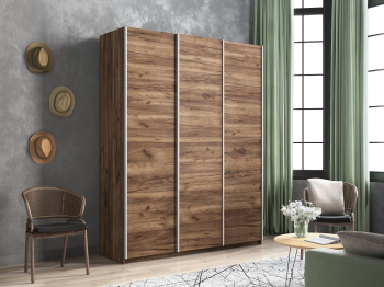 Шкаф-купе Широкий Прайм 3-х дверный ДСП/Доводчики 240х57х230