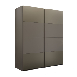 Шкаф-купе Эста 2-х дверный ДСП/Стекла хаки/Доводчик 160х66х240
