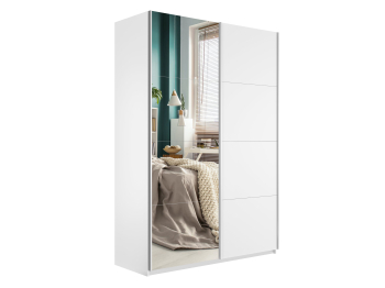 Шкаф-купе Эста ДСП+Зеркало 160х66х240