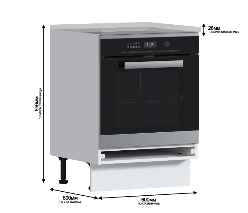 Кантри, Кантри шкаф 60 под духовку