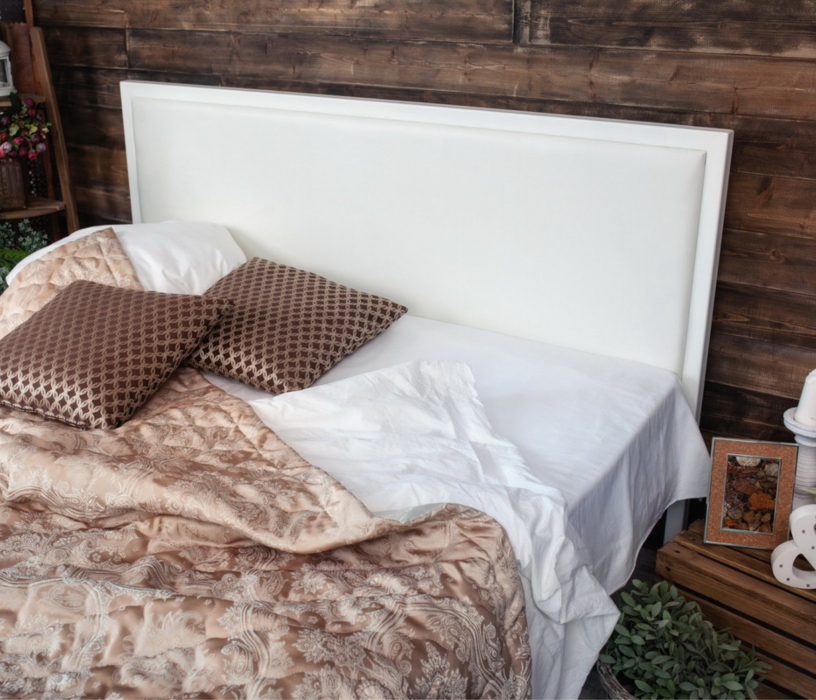 Кровати 180х200, Кровать в стиле лофт Лоренцо 1.8 (Белый)